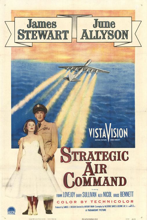 the movie poster: Strategic Air Command (1955)