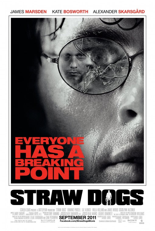 1000 piece jigsaw puzzle for the movie poster: Straw Dogs (2011) ver2