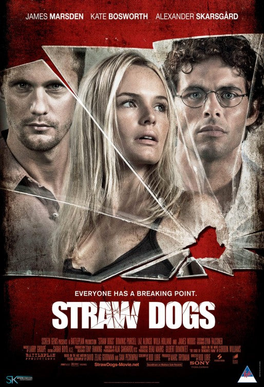1000 piece jigsaw puzzle for the movie poster: Straw Dogs (2011) ver7