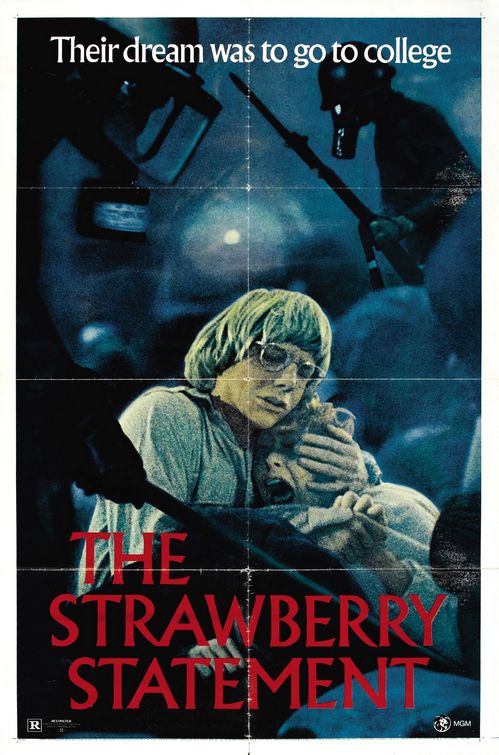 the movie poster: The Strawberry Statement (1970)