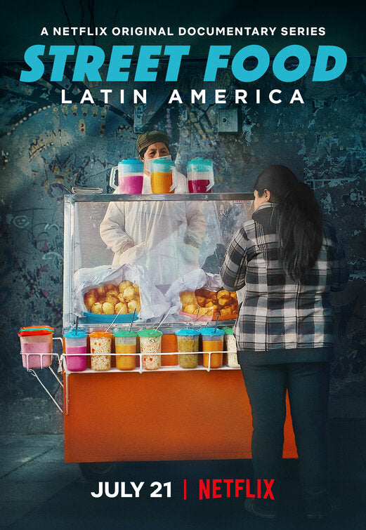 1000 piece jigsaw puzzle for tv poster: Street Food: Latin America