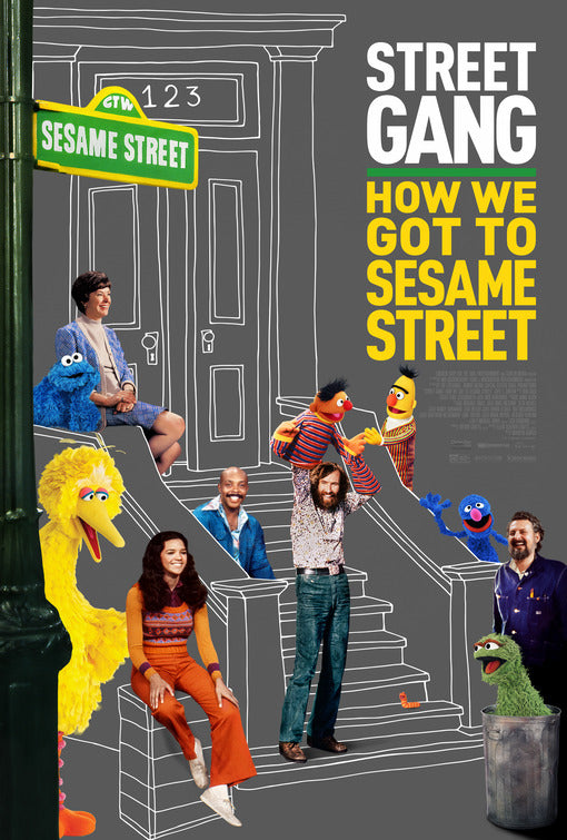 1000 piece jigsaw puzzle for the movie poster: Street Gang: How We Got to Sesame Street (2021)