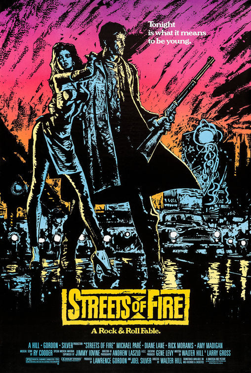 the movie poster: Streets of Fire (1984) ver1
