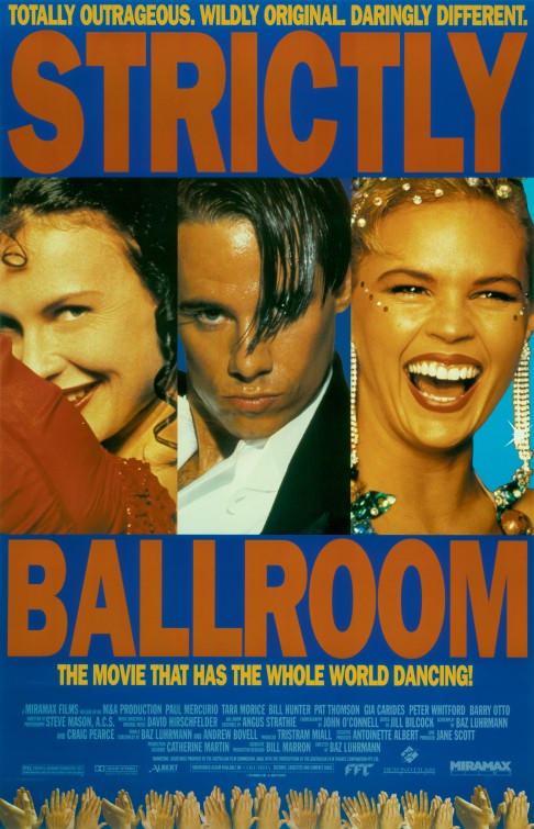 the movie poster: Strictly Ballroom (1993) ver3