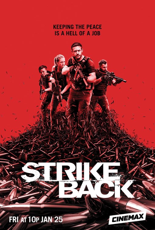 1000 piece jigsaw puzzle for tv poster: Strike Back, ver10