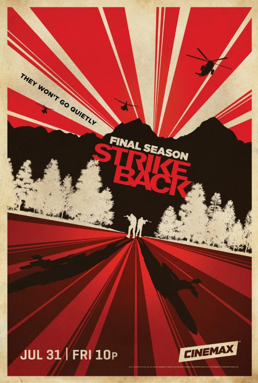 1000 piece jigsaw puzzle for tv poster: Strike Back, ver8