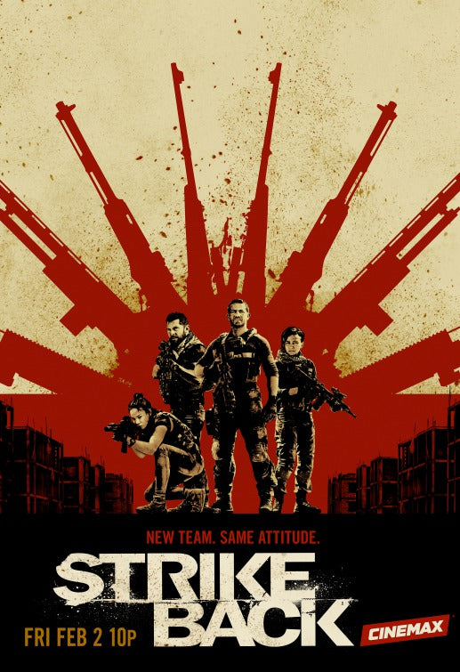 1000 piece jigsaw puzzle for tv poster: Strike Back, ver9