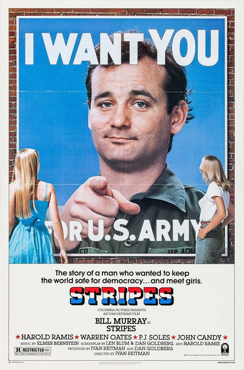 1000 piece jigsaw puzzle for the movie poster: Stripes (1981)