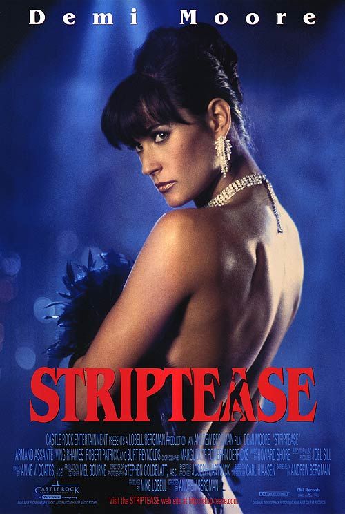 the movie poster: Striptease (1996) ver2