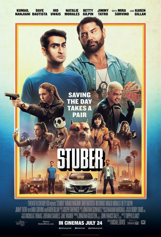 1000 piece jigsaw puzzle for the movie poster: Stuber (2019) ver4