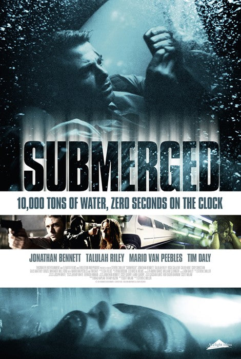 1000 piece jigsaw puzzle for the movie poster: Submerged (2015)