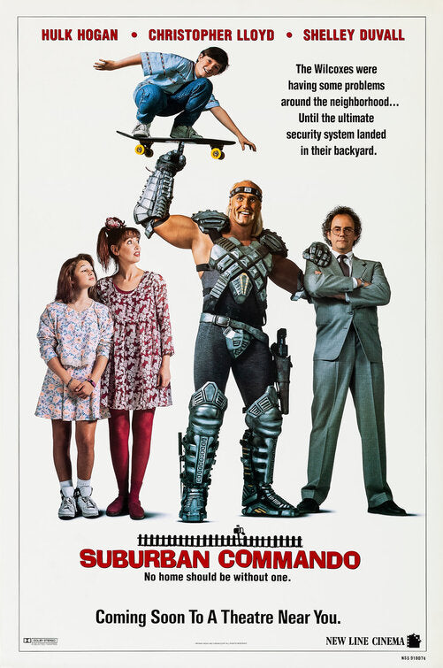 the movie poster: Suburban Commando (1991)