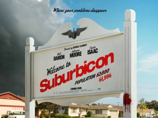 1000 piece jigsaw puzzle for the movie poster: Suburbicon (2017) ver2