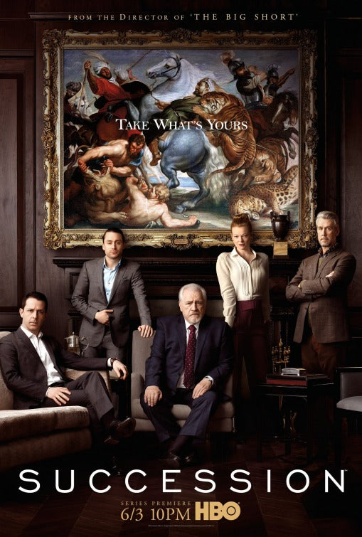 1000 piece jigsaw puzzle for tv poster: Succession