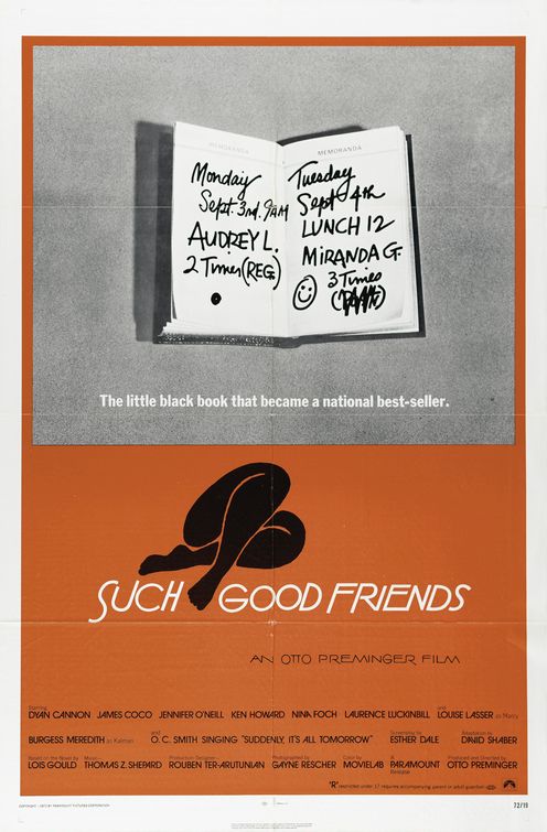 the movie poster: Such Good Friends (1971)