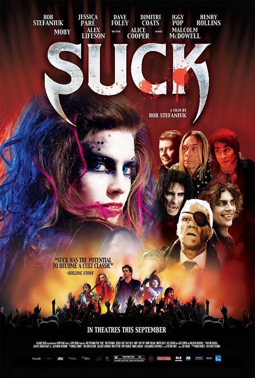 1000 piece jigsaw puzzle for the movie poster: Suck (2010)