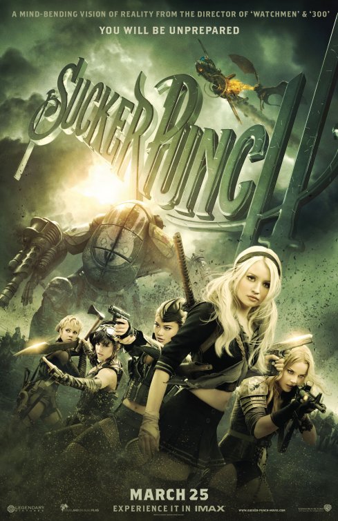 1000 piece jigsaw puzzle for the movie poster: Sucker Punch (2011) ver9