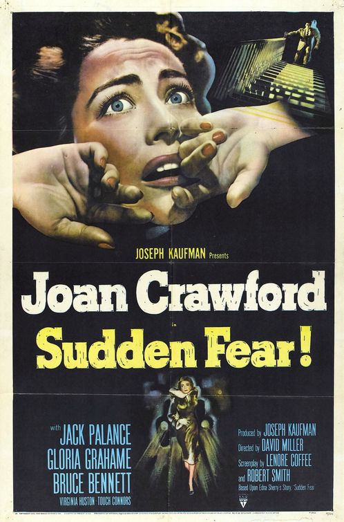 the movie poster: Sudden Fear (1952)
