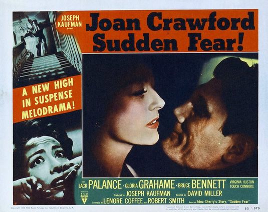 the movie poster: Sudden Fear (1952) ver2