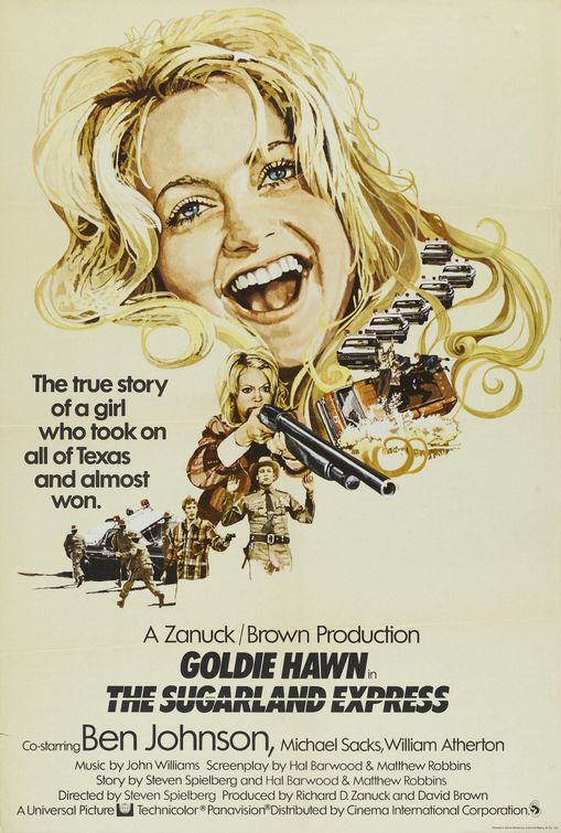 the movie poster: The Sugarland Express (1974) ver2