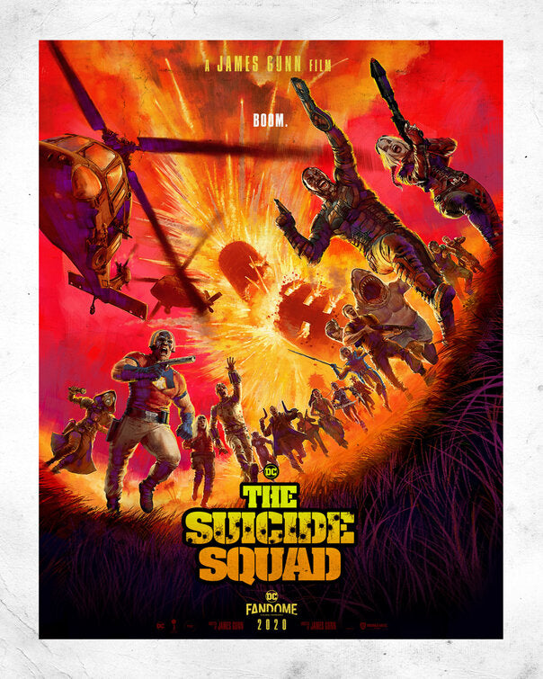 1000 piece jigsaw puzzle for the movie poster: The Suicide Squad (2021)