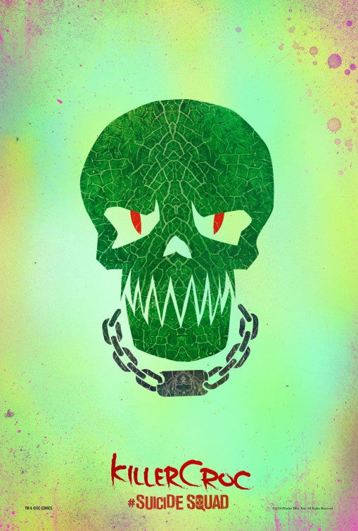 1000 piece jigsaw puzzle for the movie poster: Suicide Squad (2016) ver10
