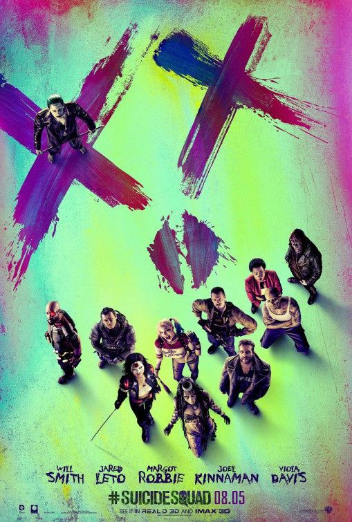 1000 piece jigsaw puzzle for the movie poster: Suicide Squad (2016) ver12