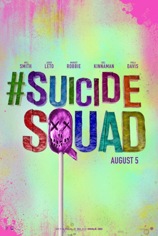 1000 piece jigsaw puzzle for the movie poster: Suicide Squad (2016) ver13
