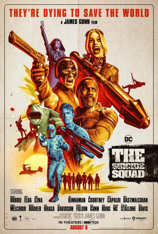 1000 piece jigsaw puzzle for the movie poster: The Suicide Squad (2021) ver22