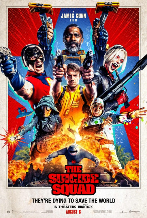 1000 piece jigsaw puzzle for the movie poster: The Suicide Squad (2021) ver23