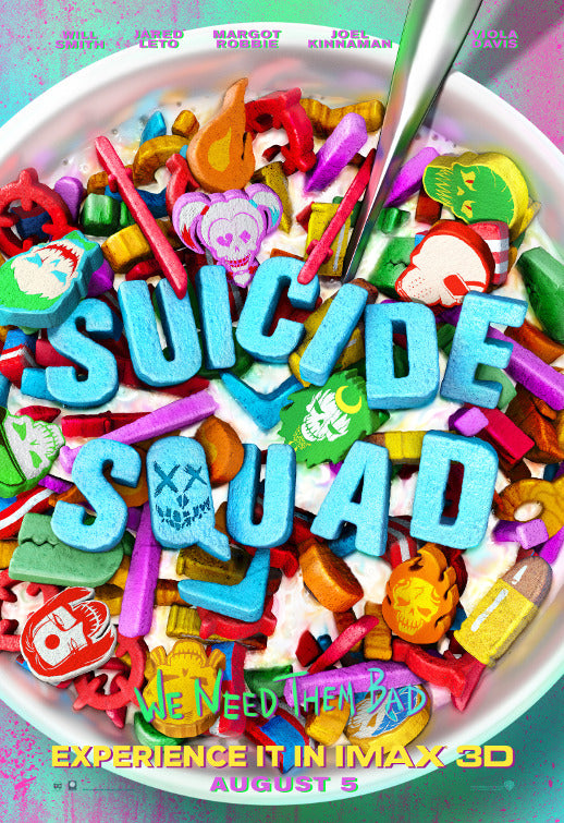 1000 piece jigsaw puzzle for the movie poster: Suicide Squad (2016) ver26