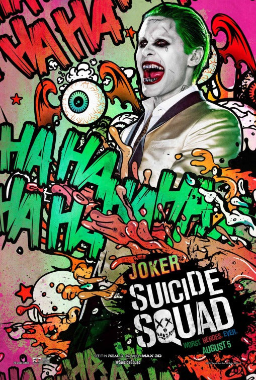 1000 piece jigsaw puzzle for the movie poster: Suicide Squad (2016) ver42