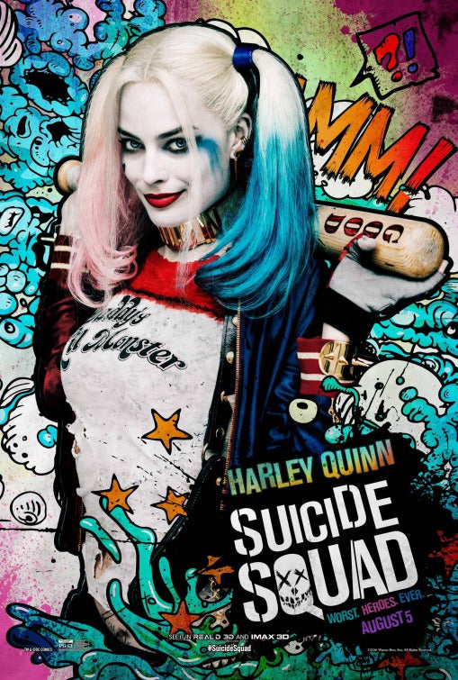 1000 piece jigsaw puzzle for the movie poster: Suicide Squad (2016) ver43
