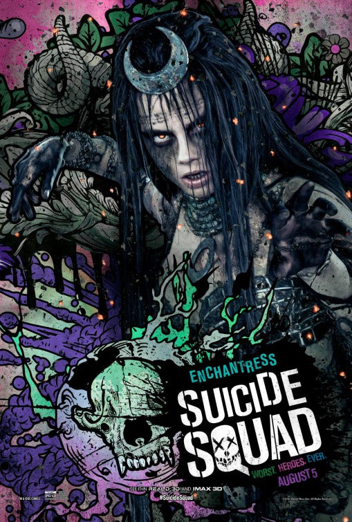 1000 piece jigsaw puzzle for the movie poster: Suicide Squad (2016) ver47