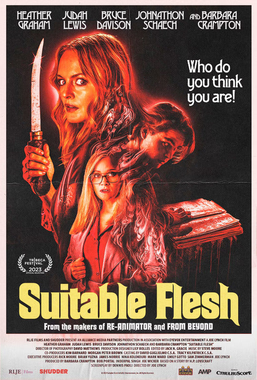 1000 piece jigsaw puzzle for the movie poster: Suitable Flesh (2023)