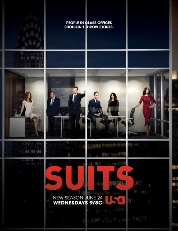 1000 piece jigsaw puzzle for tv poster: Suits, ver4