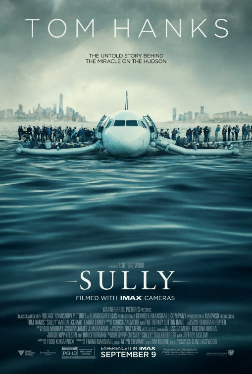 1000 piece jigsaw puzzle for the movie poster: Sully (2016) ver2
