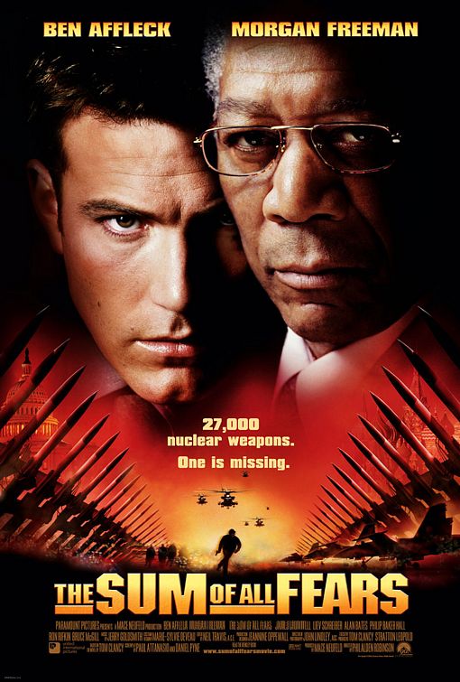 the movie poster: The Sum of All Fears (2002) ver2