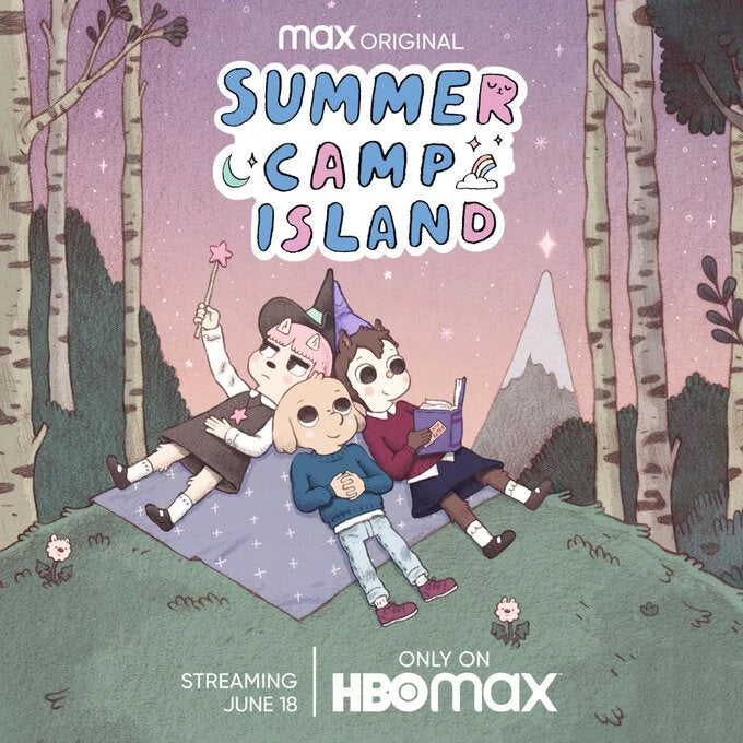 1000 piece jigsaw puzzle for tv poster: Summer Camp Island, ver2