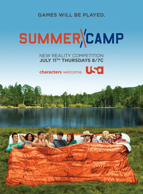 1000 piece jigsaw puzzle for tv poster: Summer Camp, ver2