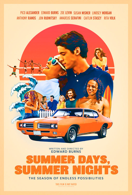 1000 piece jigsaw puzzle for the movie poster: Summer Days, Summer Nights (2021)