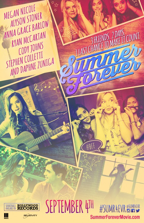 1000 piece jigsaw puzzle for the movie poster: Summer Forever (2015)