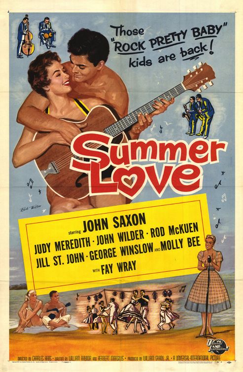 the movie poster: Summer Love (1958)