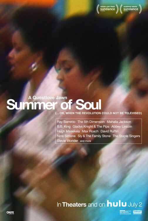 1000 piece jigsaw puzzle for the movie poster: Summer of Soul (...Or, When the Revolution Could Not Be Televised) (2021) ver11