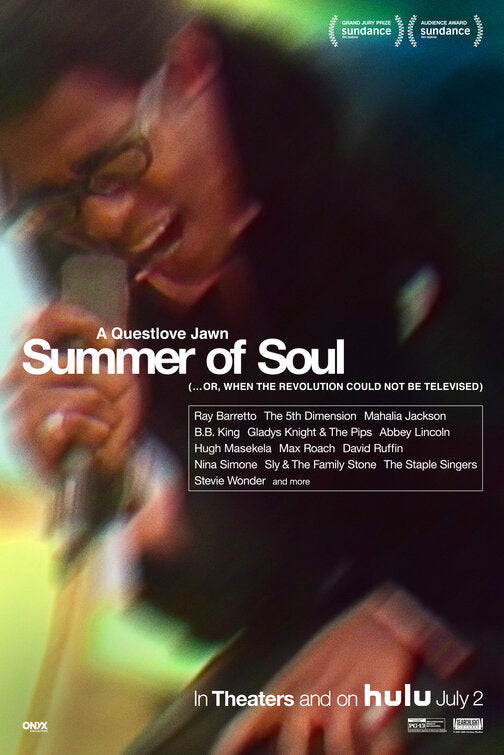1000 piece jigsaw puzzle for the movie poster: Summer of Soul (...Or, When the Revolution Could Not Be Televised) (2021) ver12