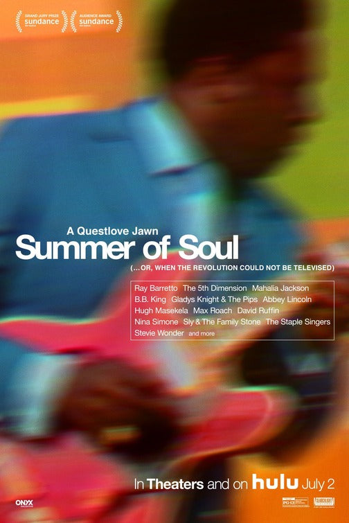 1000 piece jigsaw puzzle for the movie poster: Summer of Soul (...Or, When the Revolution Could Not Be Televised) (2021) ver2