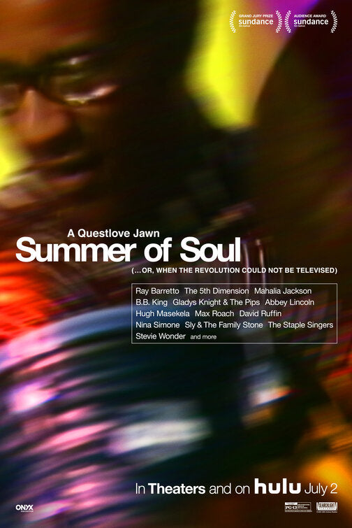 1000 piece jigsaw puzzle for the movie poster: Summer of Soul (...Or, When the Revolution Could Not Be Televised) (2021) ver7