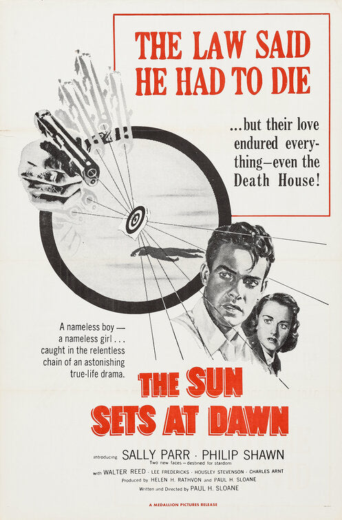 1000 piece jigsaw puzzle for the movie poster: The Sun Sets at Dawn (1950)