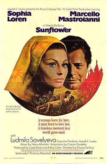the movie poster: Sunflower (1970)