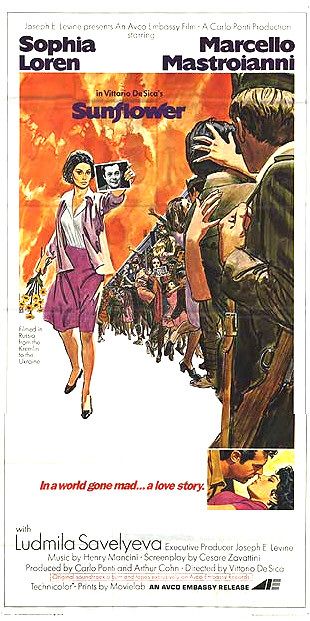 the movie poster: Sunflower (1970) ver2